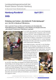 Hamburg-Rundbrief April11 - Interkulturelle Waldorfschule ...