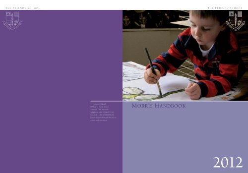 Morris Handbook [2012] - The Friends' School