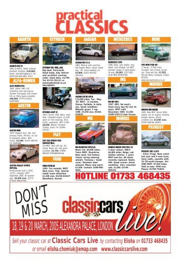 March 2005 - Classic Cars magazine