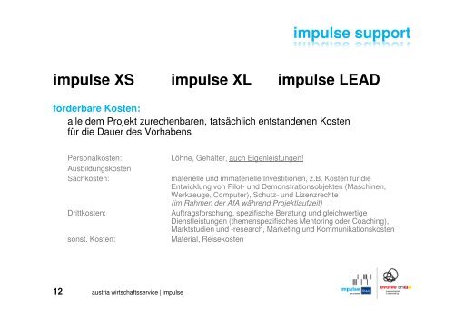 impulse XS - impulse/aws