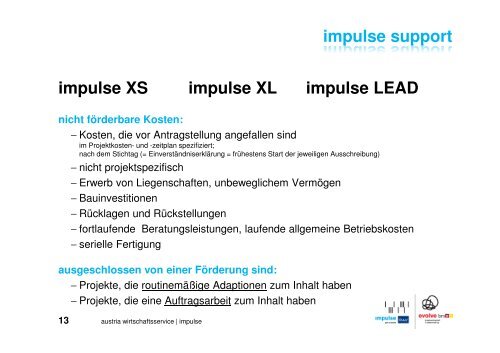 impulse XS - impulse/aws