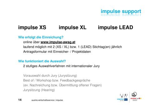 impulse XS - impulse/aws