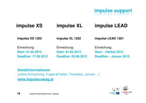 impulse XS - impulse/aws