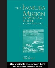 The Iwakura Mission in America and Europe: A New Assessment