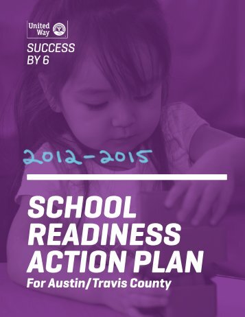 2012-2015 School Readiness Action Plan for Austin/Travis County