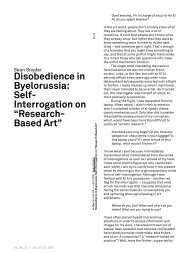 Research- Based Art - e-flux Layout Generator