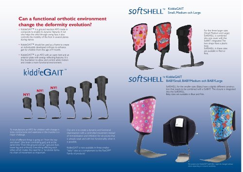 KiddieGAIT Leaflet