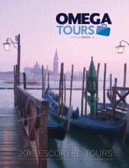 Omega Tours - 2015 Escorted Tours