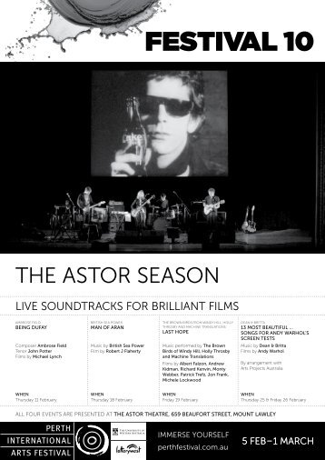 Download The Astor Season Program - Festival 10 - Perth ...