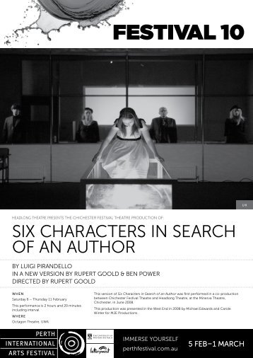 Download Six Characters in Search of an Author program - Festival 10