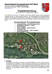 Gewerbepark Europastrasse Zirl West