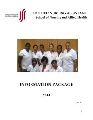 Information Packet - J. Sargeant Reynolds Community College