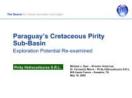 Paraguay's Cretaceous Pirity Sub-Basin - GeologÃ­a del Paraguay
