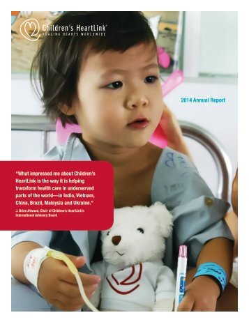 Children's HeartLink 2014 Annual Report