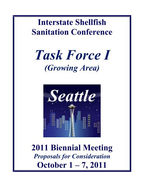 Task Force I - Interstate Shellfish Sanitation Conference