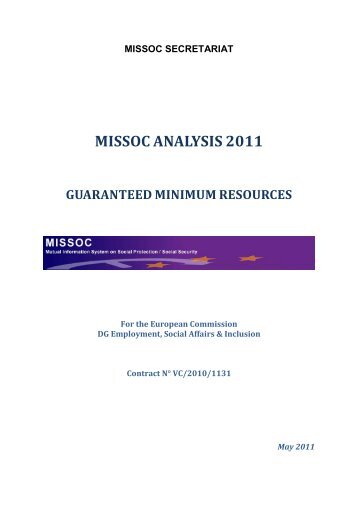 Guaranteed Minimum Resources - missoc