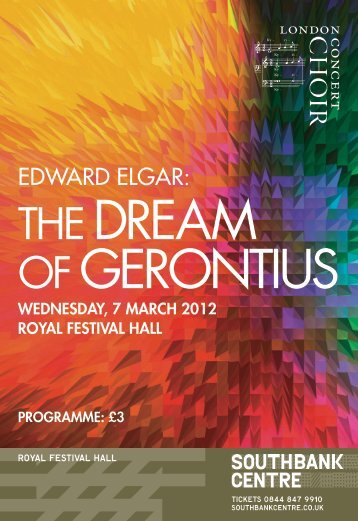 7 March 2012: The Dream of Gerontius (Elgar)