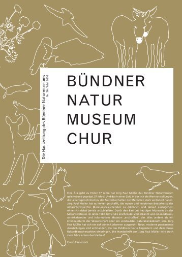 Museum vum Müller…! - Bündner Naturmuseum - Kanton Graubünden