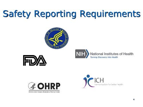 RACD Compliance with FDA Safety Reporting ... - SIGs