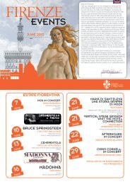 EVENTS - City of Florence