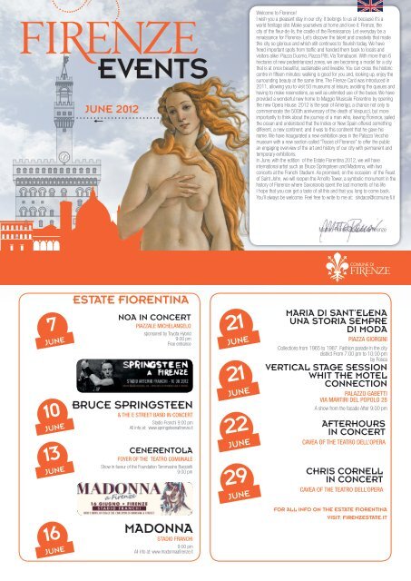 EVENTS - City of Florence