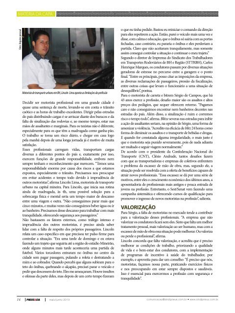 Revista Pneus & Cia. nÂº 34 - Sindipneus