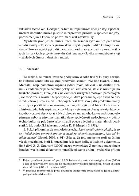 EdukaÄnÃ­ potenciÃ¡l muzea - Katedra vÃ½tvarnÃ© vÃ½chovy PdF UP