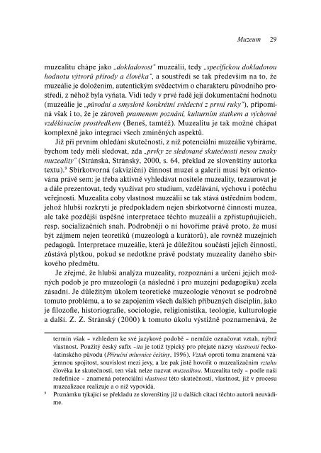 EdukaÄnÃ­ potenciÃ¡l muzea - Katedra vÃ½tvarnÃ© vÃ½chovy PdF UP