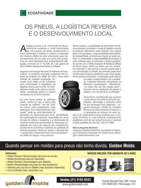 Revista Pneus e Cia nÂº31 - Sindipneus