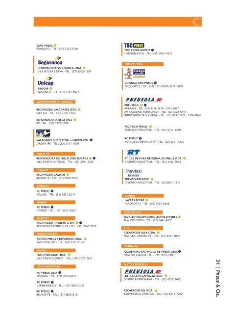 Revista Pneus e Cia nÂº31 - Sindipneus