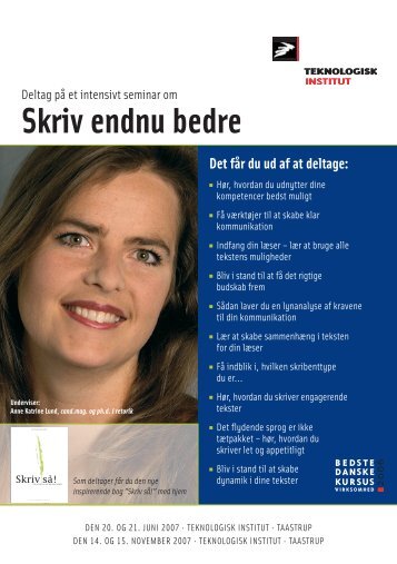 Skriv endnu bedre - Anne Katrine Lund