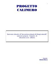 PROGETTO CALIMERO (pdf) - Edupolis