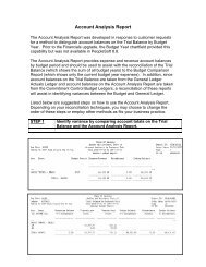 Account Analysis Report