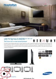 LED TV Series 5 HA590 32â€/ 40â€/ 46â€ - Airwave