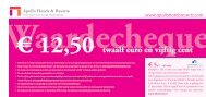 ï12,50 twaalf euro en vijftig cent - Apollo Hotels & Resorts