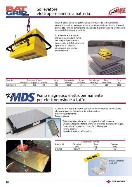 TUTTO SULL' ATTREZZATURA MAGNETICA - Allmag