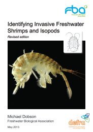 Download booklet - Freshwater Biological Association