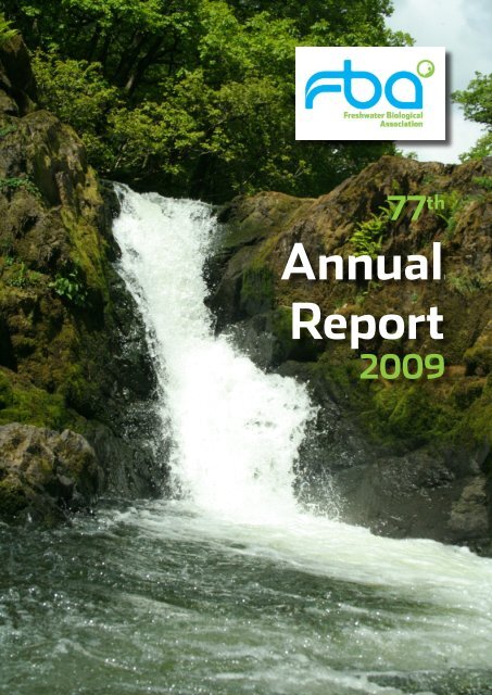 Annual Report and Accounts 2009 - Freshwater Biological Association