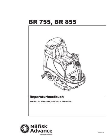 BR 755, BR 855 - Nilfisk-Advance