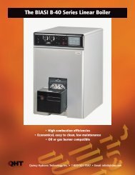 The BIASI B-40 Series Linear Boiler - QHT Inc.