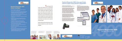 Rauland Responder 4000 - EEC Entegre Bina Kontrol Sistemleri