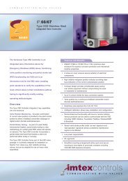 Valvescan Type VSD Controller - Imtex Controls