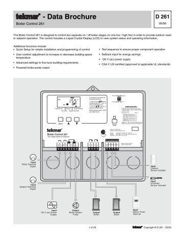 Data Brochure D261 - DesignHeating.com