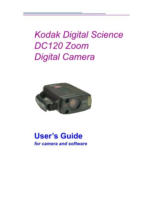 Kodak Digital Science DC120 Zoom Digital Camera - Fotoklikk