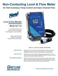 SLT 5.0 Brochure - Greyline Instruments