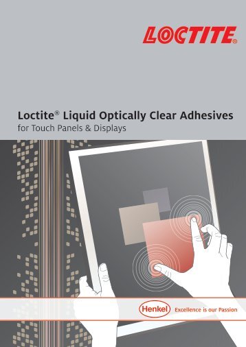 LoctiteÂ® Liquid Optically Clear Adhesives