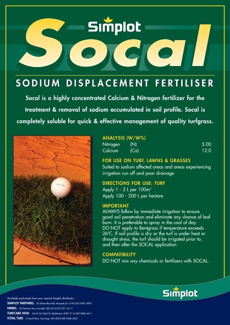 Simplot Fertilizer Sign Simplot Socal Tech