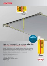 LoctiteÂ® HHD 8160 Structural Adhesive