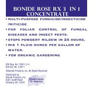 BONIDE ROSE Rx 3 IN 1 CONCENTRATE