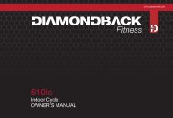 510Ic Owner's Manual - Diamondback Fitness